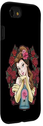 Miniatura 3 de iPhone SE (2020)  7  8 Disney Beauty & The Beast Belle Rose - Funda con retrato