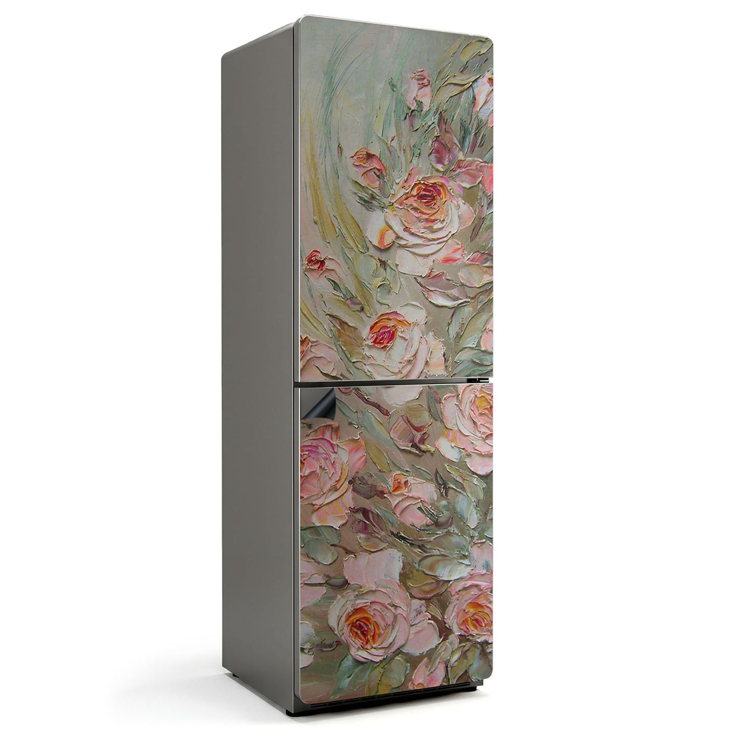 Tapis magnétique floral pour rénovation de cuisine moderne