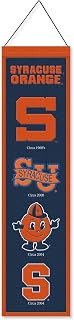 WinCraft Syracuse University Orange Evolution 8x32 Inch Vertical Wool Embroidered Hanging Banner