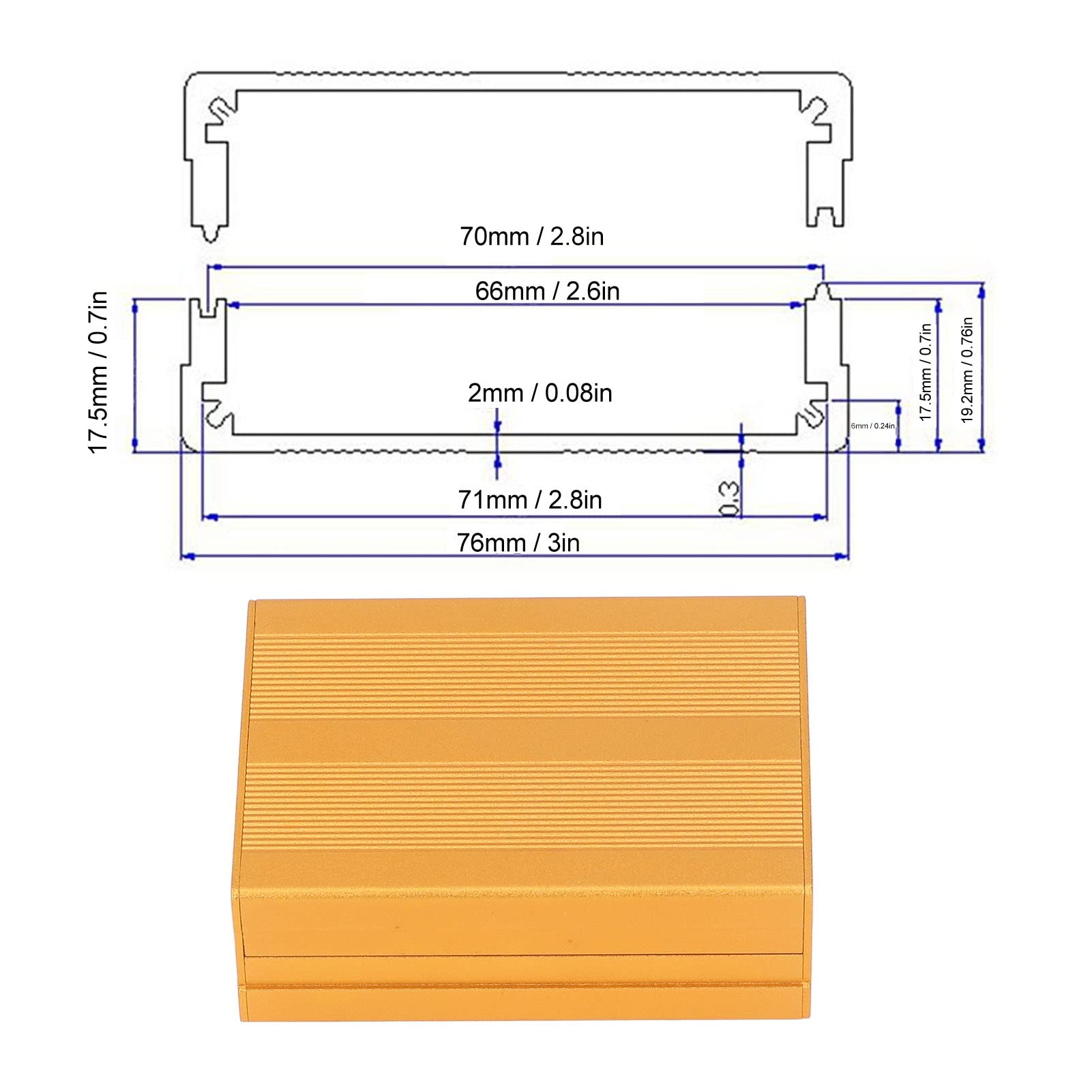 Erico 6M24 Caddy Armour Spring Steel Snap Close Type EM-M Conduit/Pipe To Flange Clip 3/8 Inch Rigid/Pipe