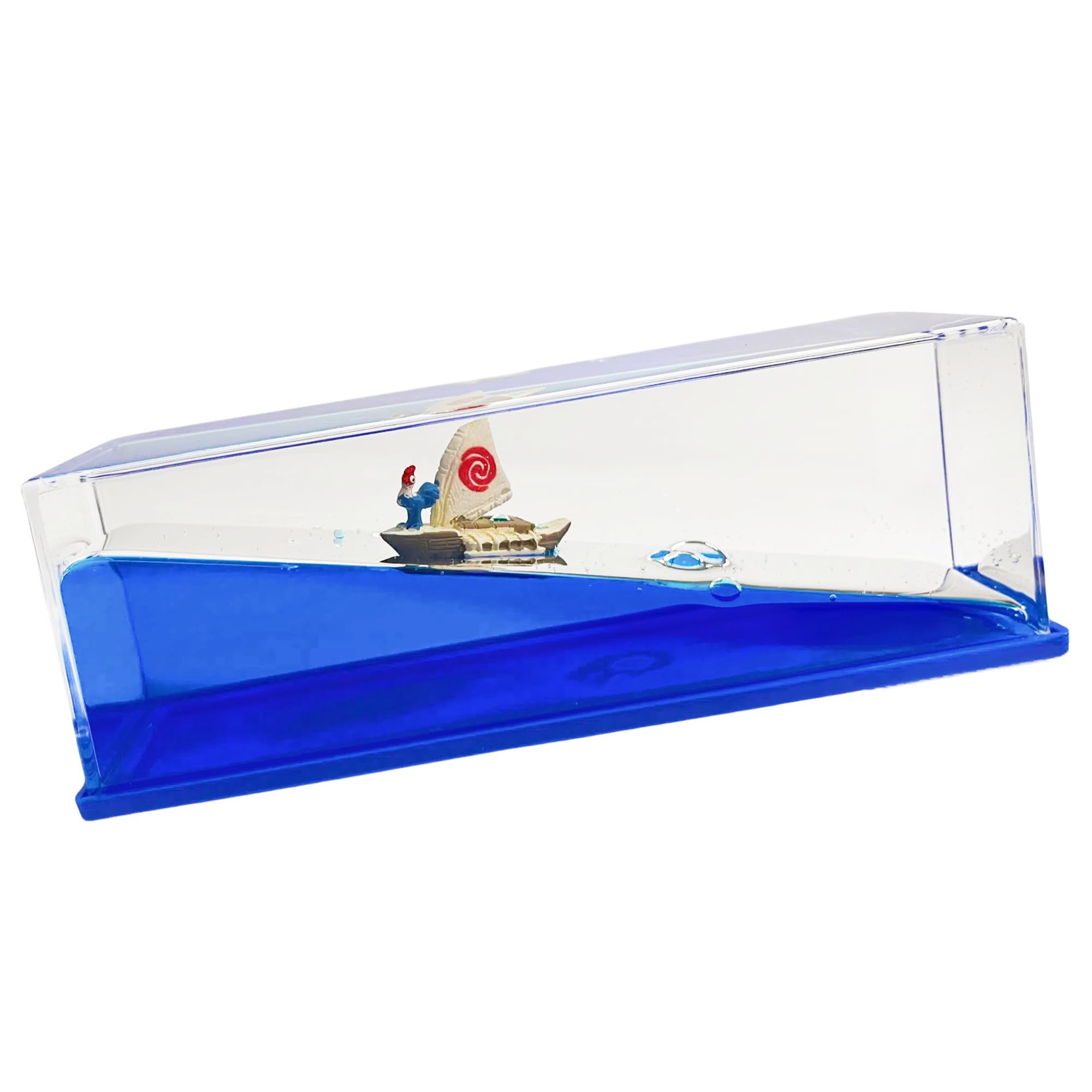 Honsheng Unsinkable Ship Boat in a Bottle Box,Non Sinking Anime Toy Boat Merch Acrylic Sh…