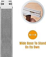 Vista 6 de POWERTEC Reglas rectas de aluminio para maquinista de 24 pulgadas, con tolerancia de .001'' para verificar deformación de superficie