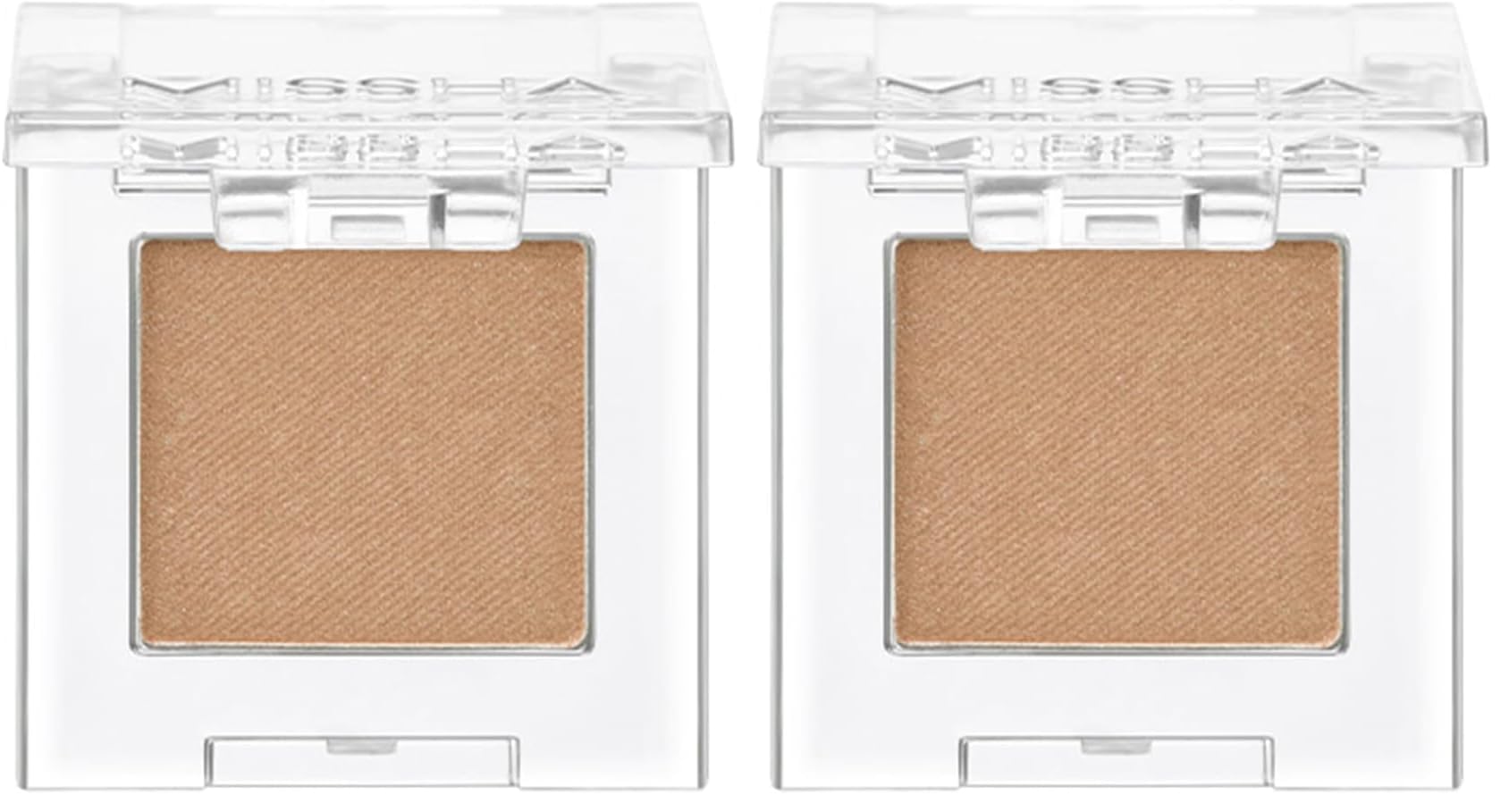 MISSHA Uzun Süre Kalıcı Kolay Uygulanan Işıltılı Tekli Far Modern Shadow Shimmer (206 Satin Beige) (2 paketi)