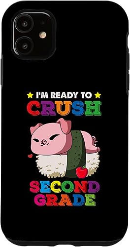 Miniatura 10 de iPhone 12 mini Crush 2nd Grade Sushi Pig Zodiac Back to School Case