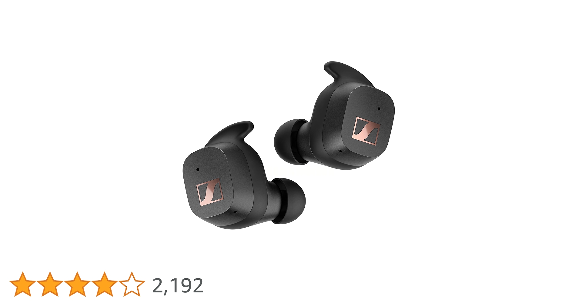 Sennheiser ワイヤレスイヤホン ブラック・ブロンズ Amazon.co.jp
