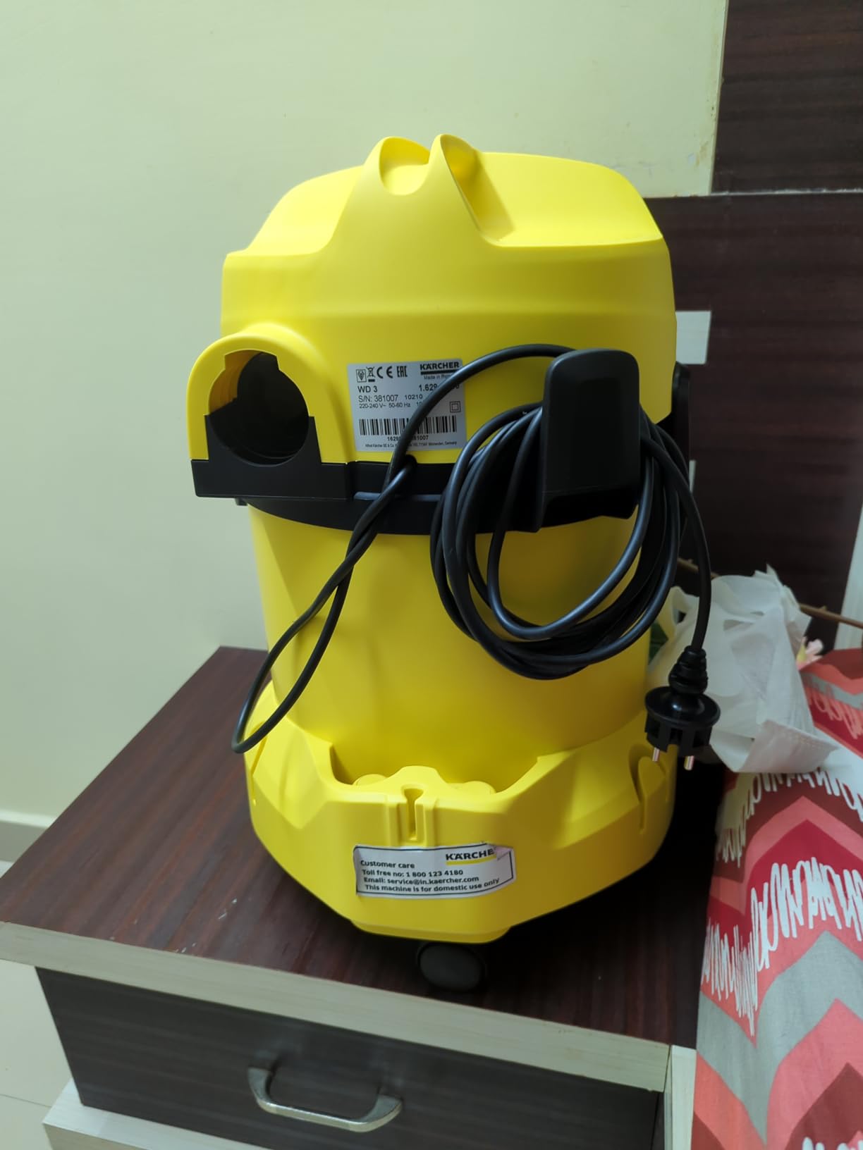 KARCHER WD 3 MultiPurpose Vacuum Cleaner Cordless Handheld Vacuum