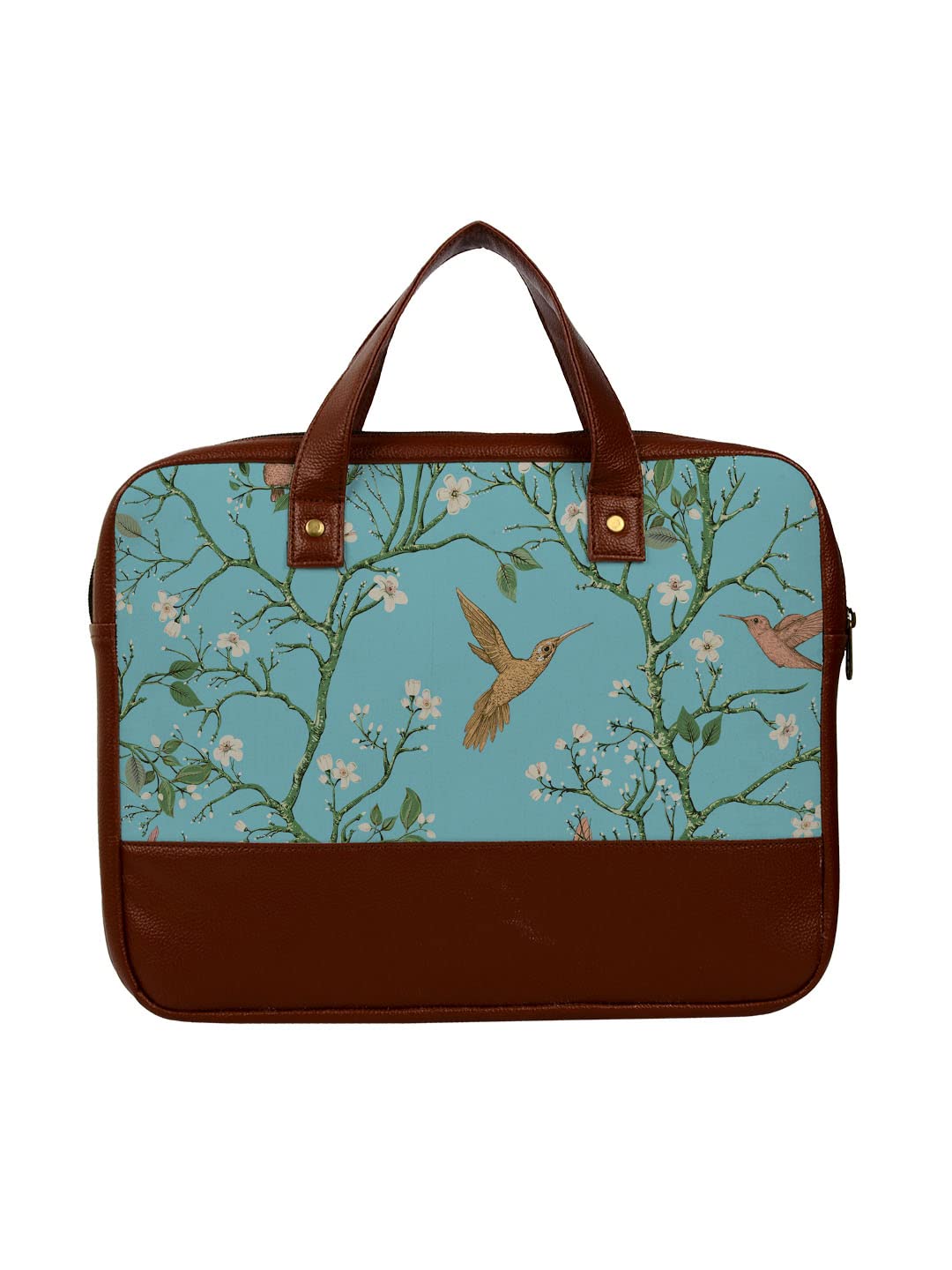 Crazyify Flying Bird Printed Leather Laptop Bag For Men & Women | Leather Laptop Bags/Briefcase with Screen Size Up to 15.6 Inch (B0B46D5W8Q) Amazon Price History, Amazon Price Tracker