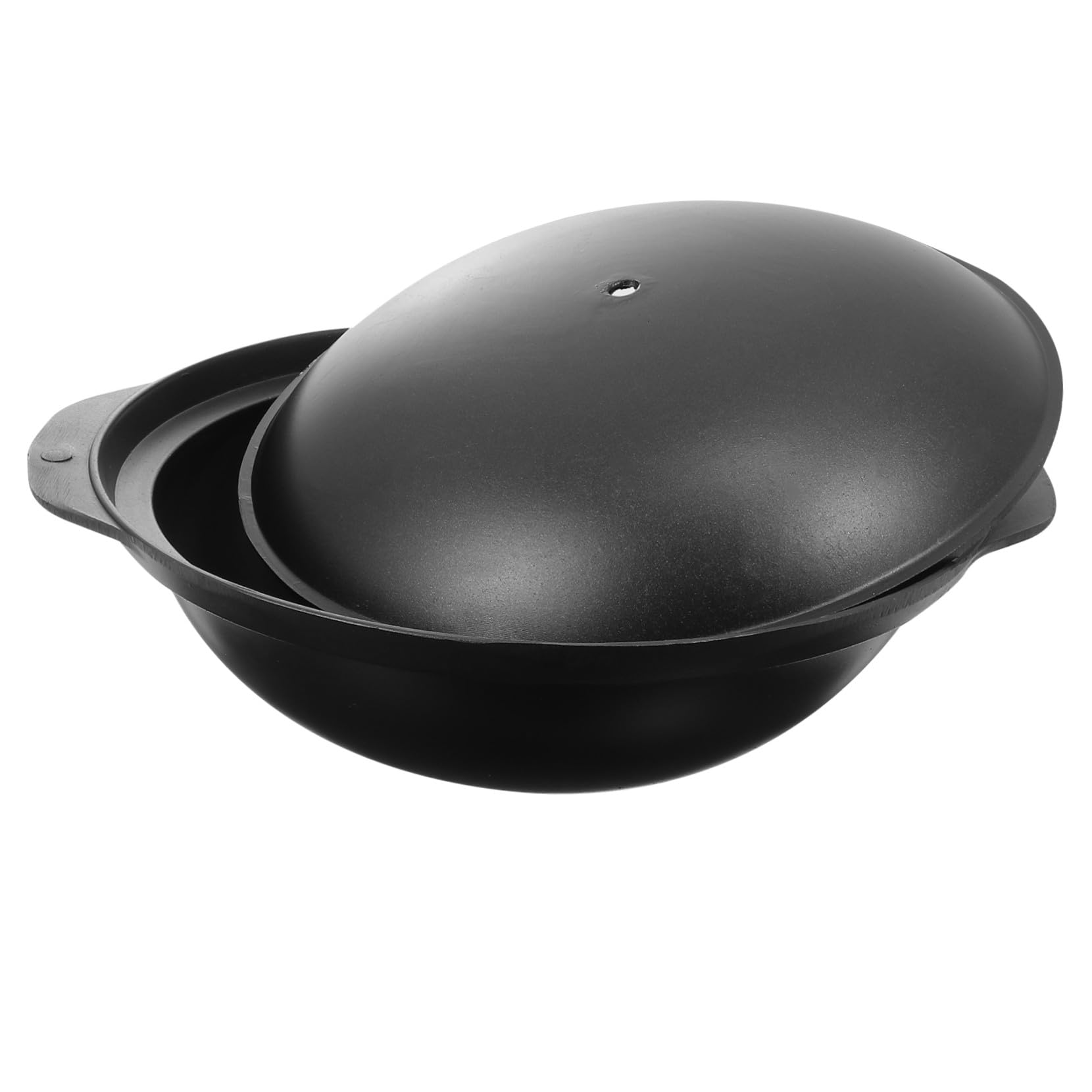 GALPADA Gusseisen Reistopf mit Deckel für Tontopf Reis und Schmorhähnchen Kochutensilien aus Aluminium für Gelbes Schmorhähnchen und Bibimbap