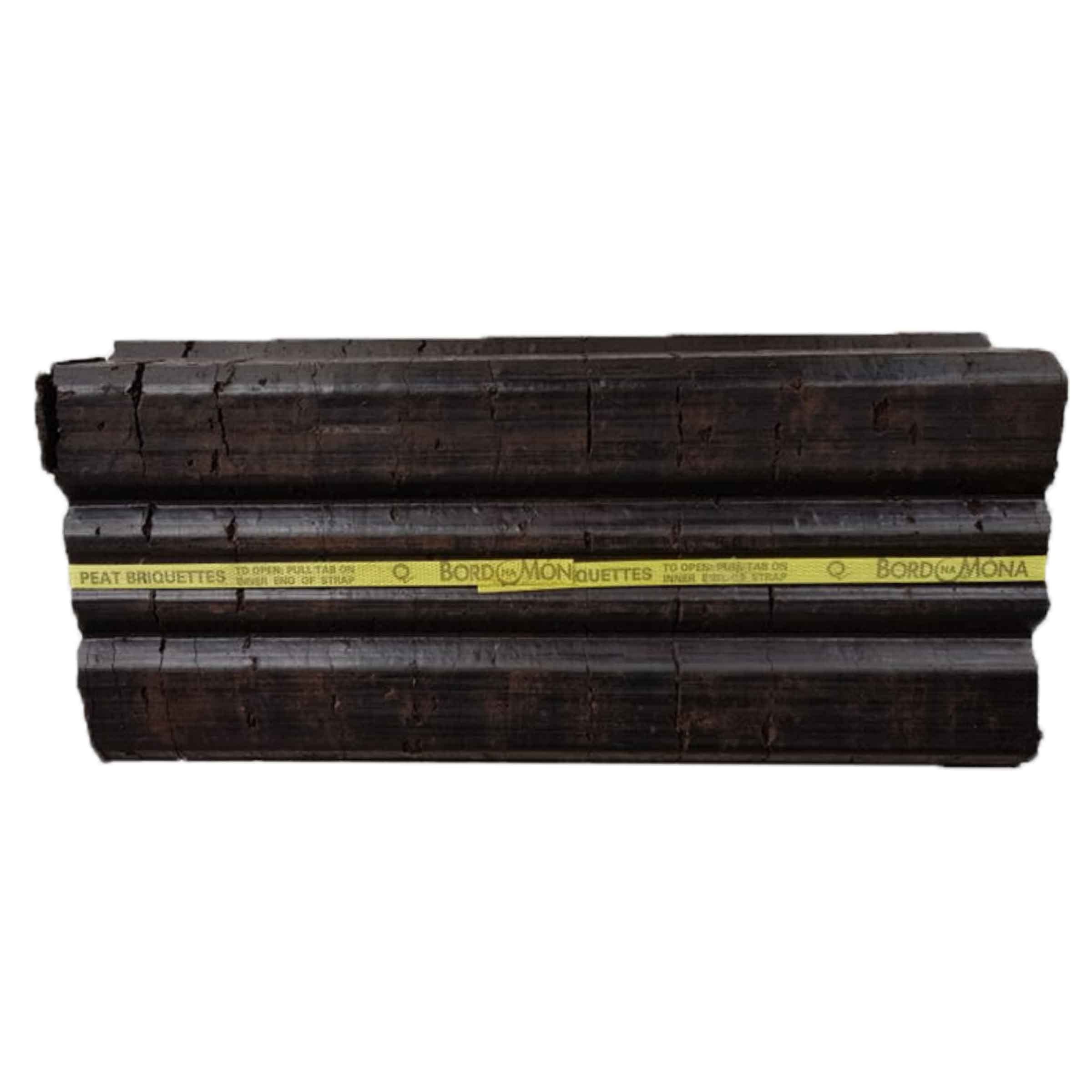 Bricchette di torba, nero