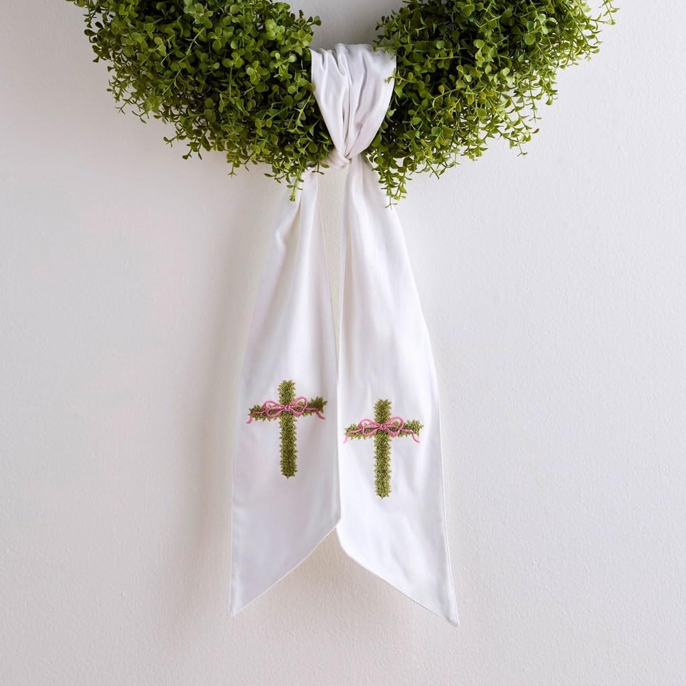 60" Cross Wreath Sash From RAZ Imports