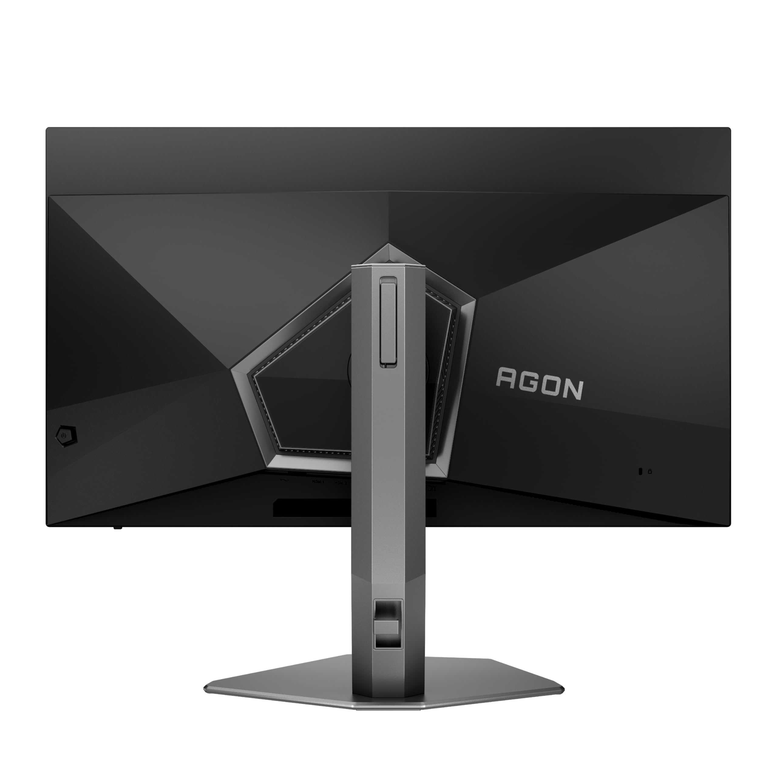 AOC AGON Pro 326UD - Monitor da gioco OLED UHD da 32 pollici, 165 Hz, 0,03 ms, HDR400, FreeSync Prem. Pro, G-Sync comp. (3840x2160, 2x HDMI 2.1, 1x DP 1.4, Hub USB) nero grigio