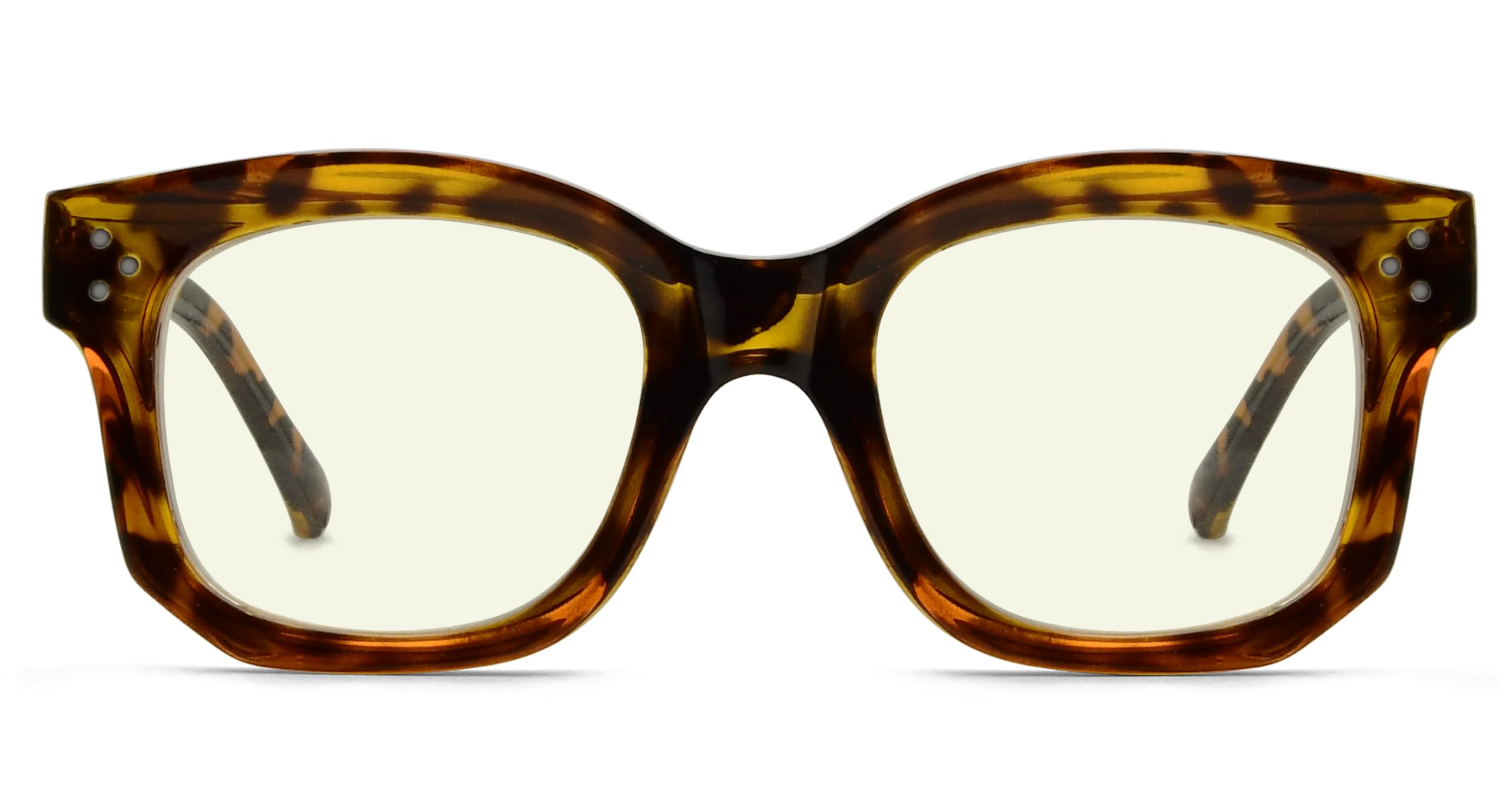 Eyekepper Reading Glasses for Women Blue Light Blocking Retro Design Computer Readers - Tortoise +1.25