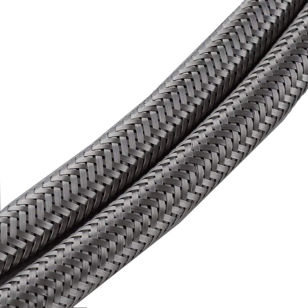 flexibler Schlauch, Schwanz des Drachen, Monoblock-Mischbatterie-Anschluss, M10 x 1000 mm, 1/2 BSP, flexibler Schlauch, Wasserhahn-Endstücke for MonoBlock-Waschtisch- und Küchenspüle-Wasserhähne, 2 St