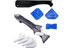 3-in-1 Silicone Caulking Tool with Replaceable Silicone Pads
