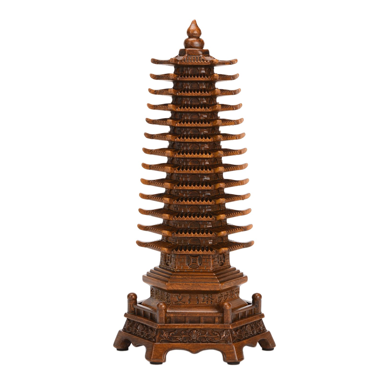 Tour Wenchang en résine Fengshui pour décoration maison et bureau