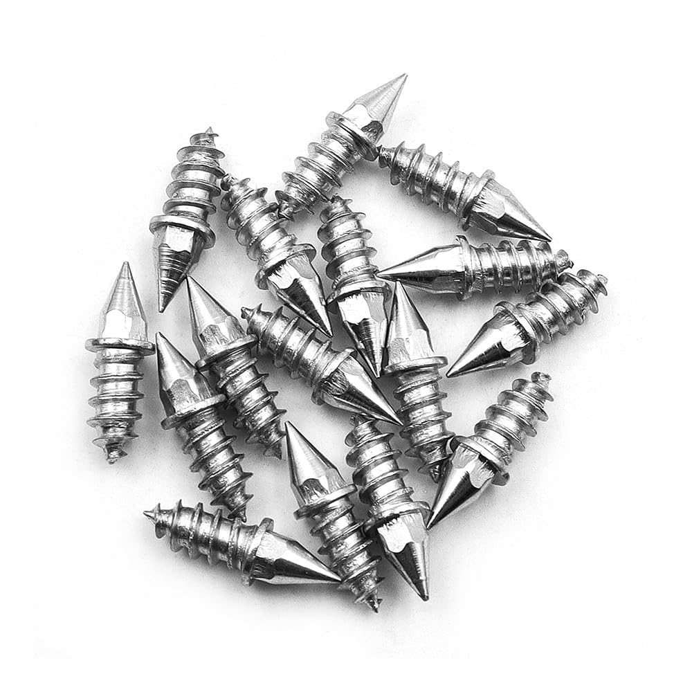 Perno de Neumático Antideslizante 27 mm, Clavos para Cadenas de Nieve de Coche, 50 Piezas
