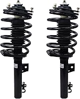Vista 208 de Detroit Axle - Kit de suspensión delantera de 10 piezas para Chevy Aveo Aveo5 Pontiac G3 Wave 2 Ready Struts Assembly 2 Enlaces de barra
