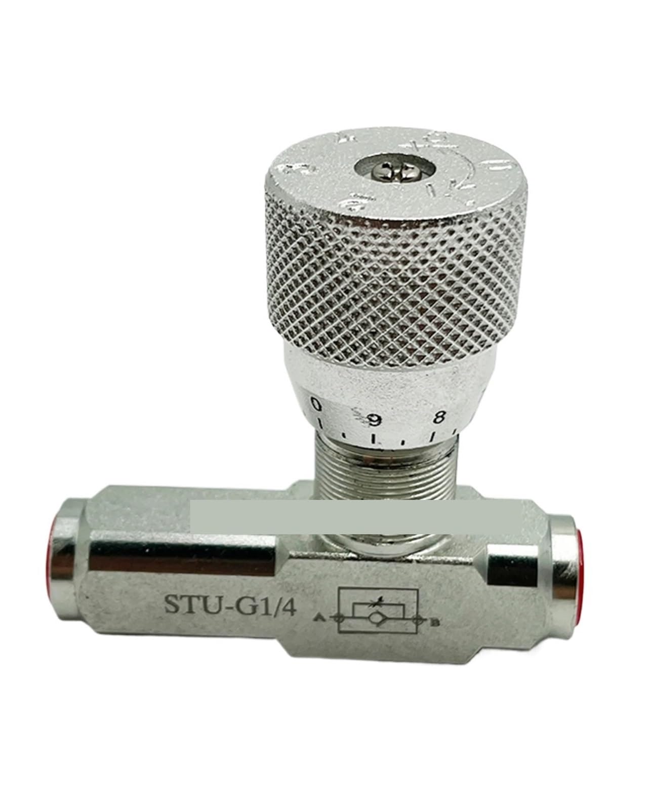 LEOTNNDQ STU-G1/4 Hydraulic One Way Throttle Valve Adjustment Speed Valve Speed Regulating Valve