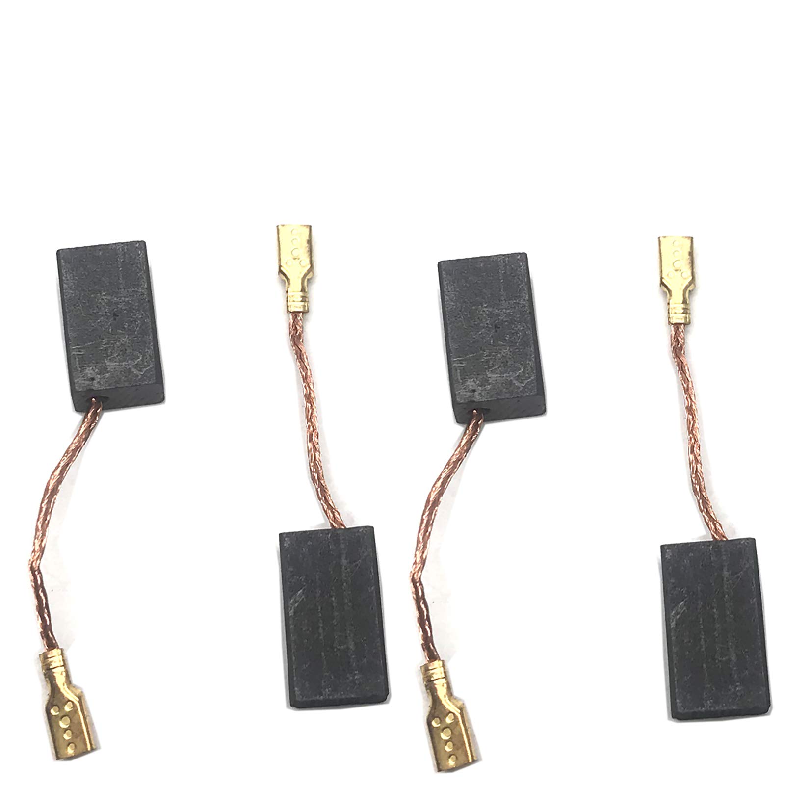 4Pcs Carbon Motor Brushes Spare Part Power Tool 15mm x 9mm x 6mm