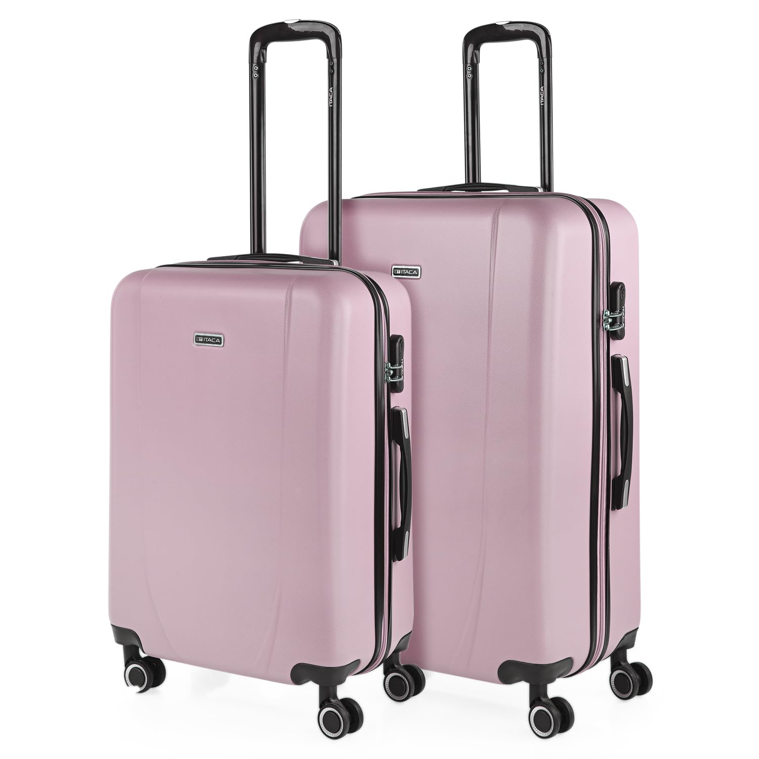 ITACA - Maleta de Cabina 55x40x20 - Maletas De Viaje Cabina Rígidas Trolley con 4 Ruedas Dobles para Avion Ligera Equipaje De Mano Candado de Combinación. Compatible Ryanair, Verde Menta — view 48