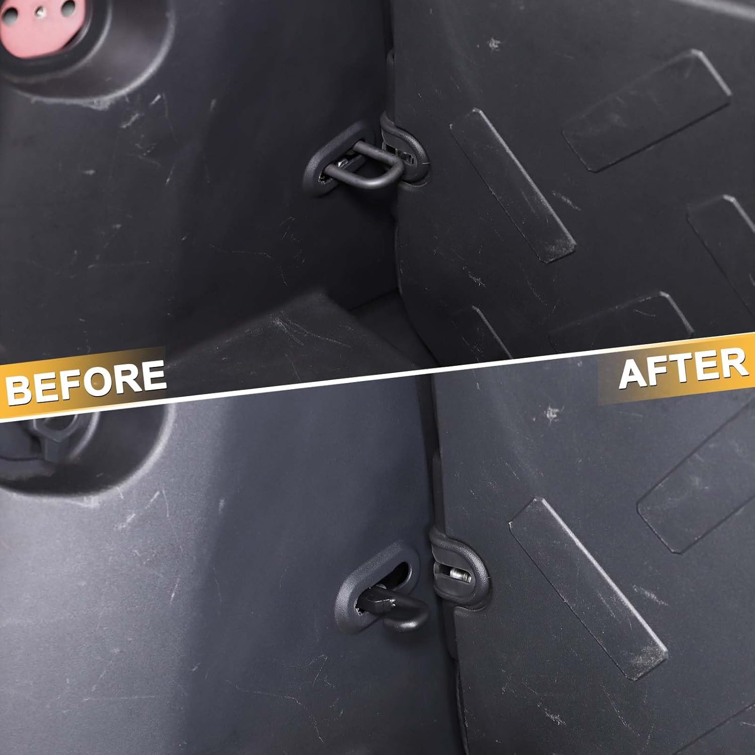 Rear Seat Backrest Adjuster Compatible with Toyota FJ Cruiser 2007-2021 Accessories, Rear Seat Backrest Angle Adjustment Mounting 2PCS