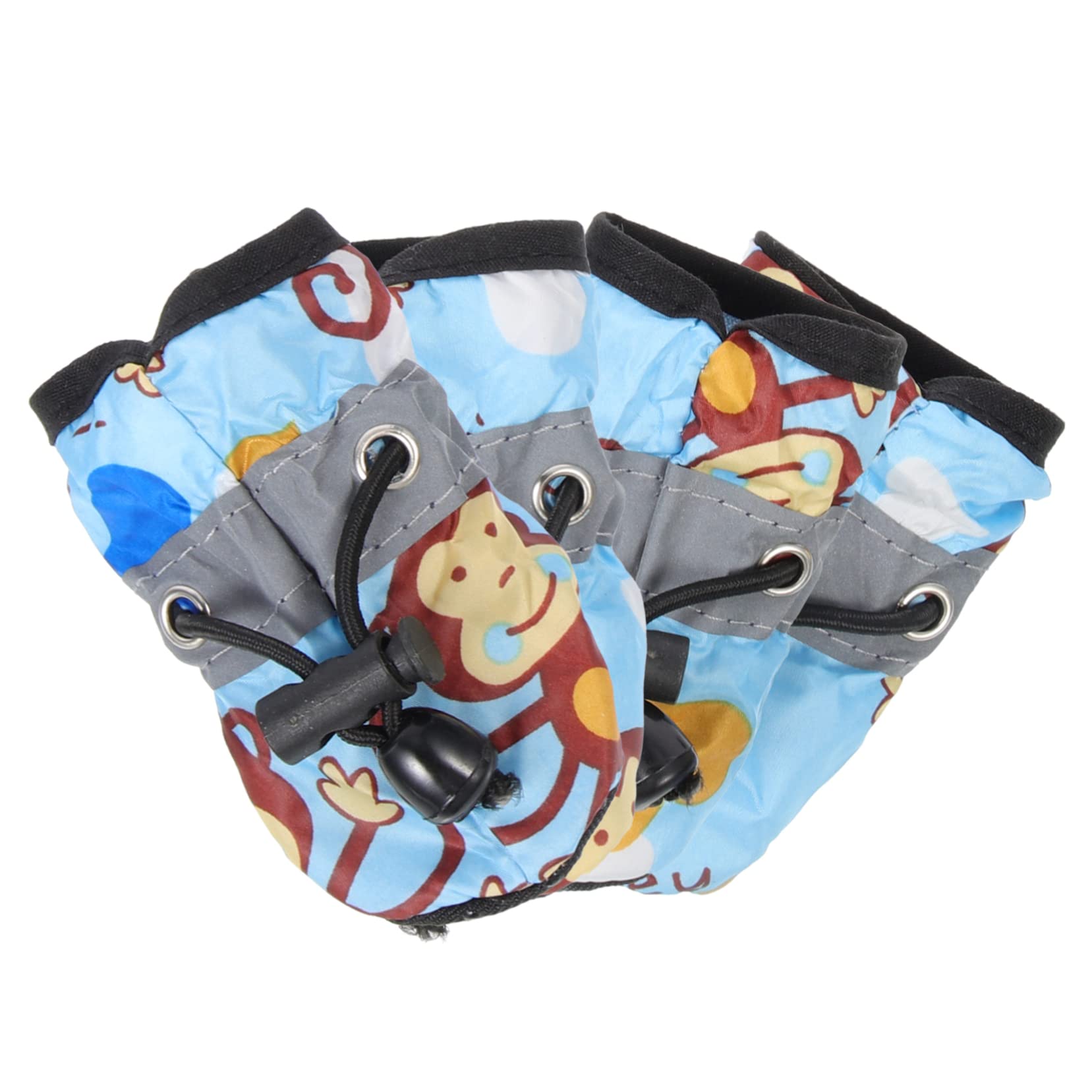 Toddmomy 1 Set Pet Dog Soft Sole Shoes for Dog Shoes Puppies Overall Grips Puppy Dogs Outdoor Protective Walking Booties Boots Shoe Dog Paw Supply Soft Fabric Blue