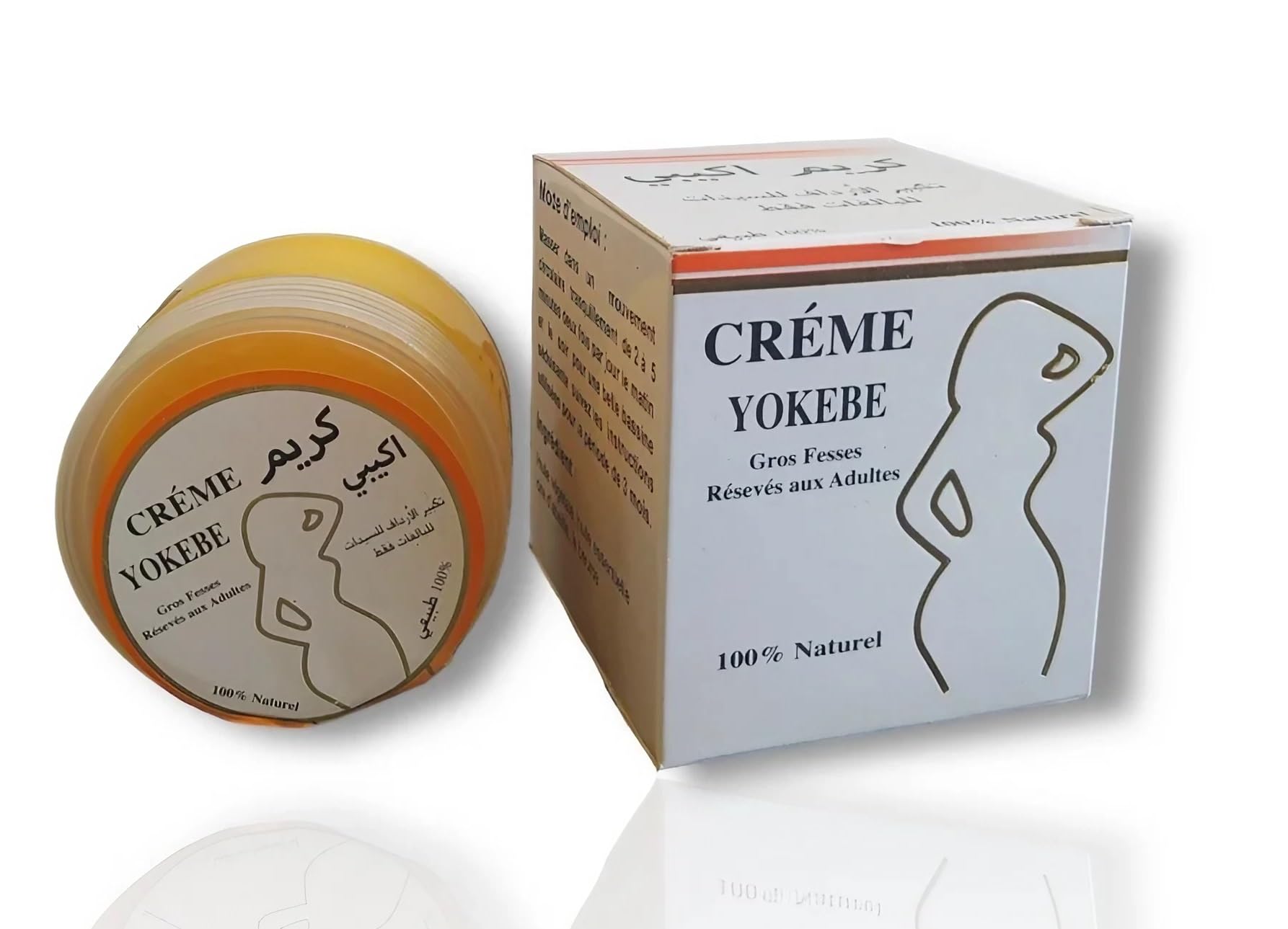 Yokebe cream for fuller and plumper buttocks