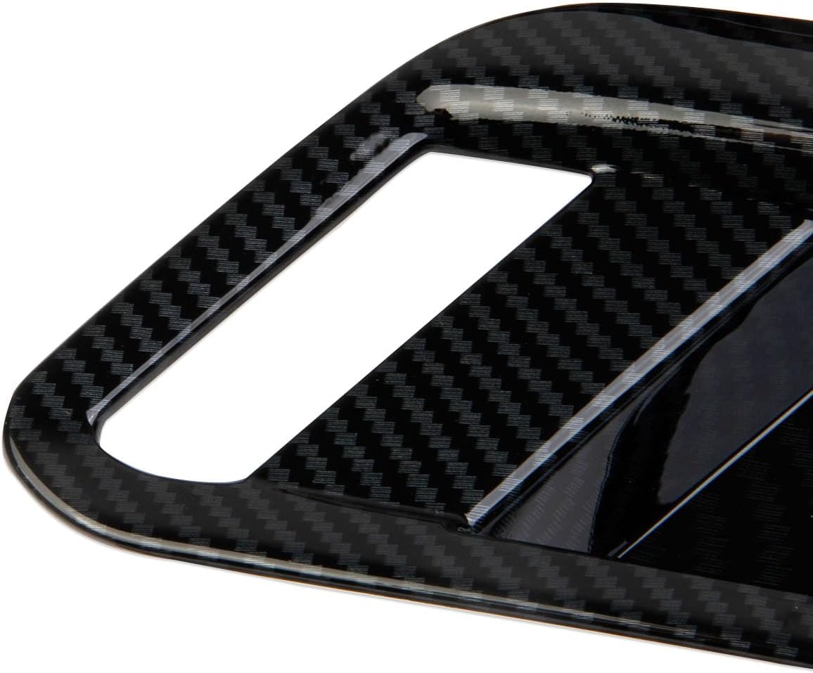 Carbon Fiber Style Inner 4 Door Handle Bowl Cover Trim for 2022-2026 Chevy Silverado 1500/GMC Sierra 1500 for 2024-2026 Sierra/Silverado 2500 3500 HD