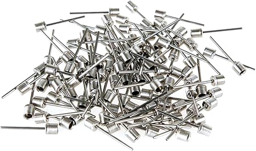 Miniatura 8 de 36pcs bolas bombas de inflado aguja reemplazo acero inoxidable bombas de aire aguja baloncesto inflado pasadores