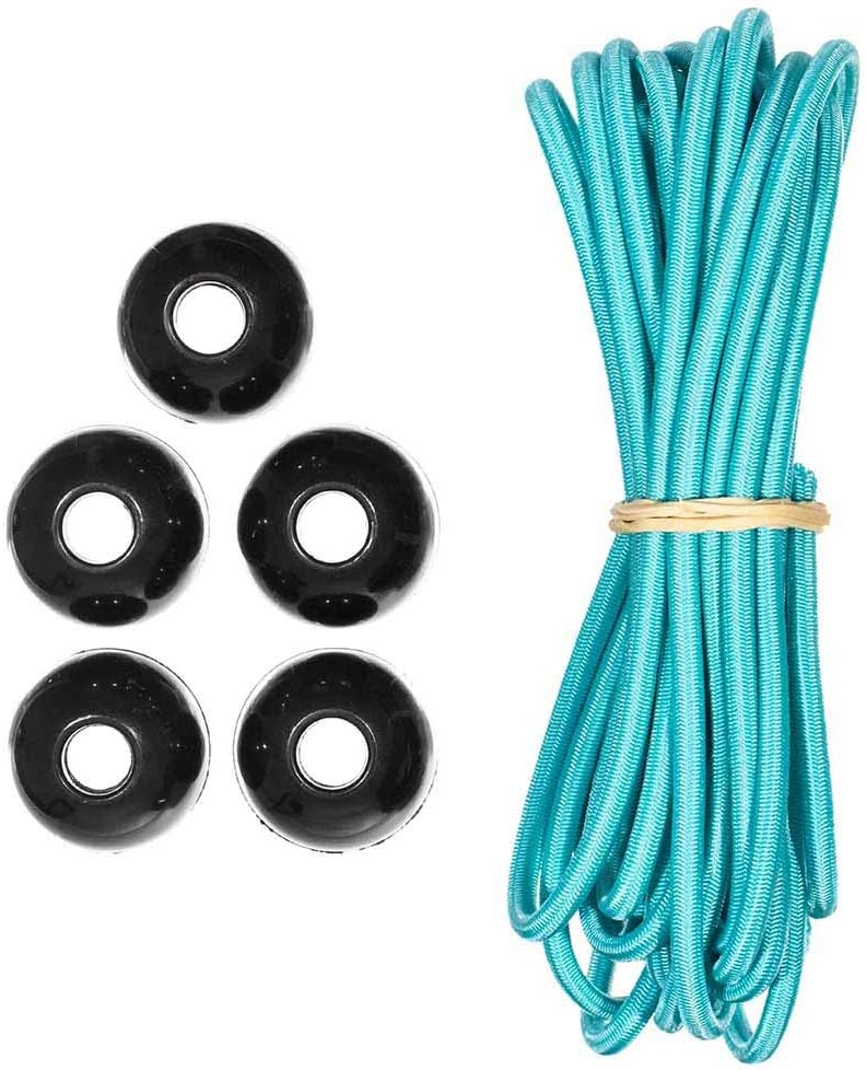 Toggle Ball Bungee Kit - Reflective Neon Green