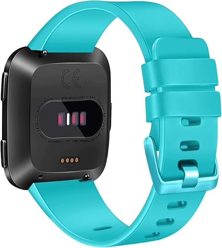 Miniatura 10 de AK - Pulseras deportivas compatibles con Fitbit VersaVersa 2Versa SE, repuestos suaves y multicolores para smartwatch Fitbit Versa Lite, para hombre