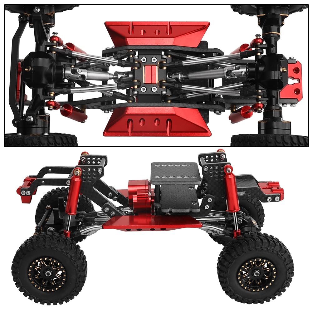 Amazon | RZXYLRC Ascent 18 メタル&カーボンファイバーシャーシ