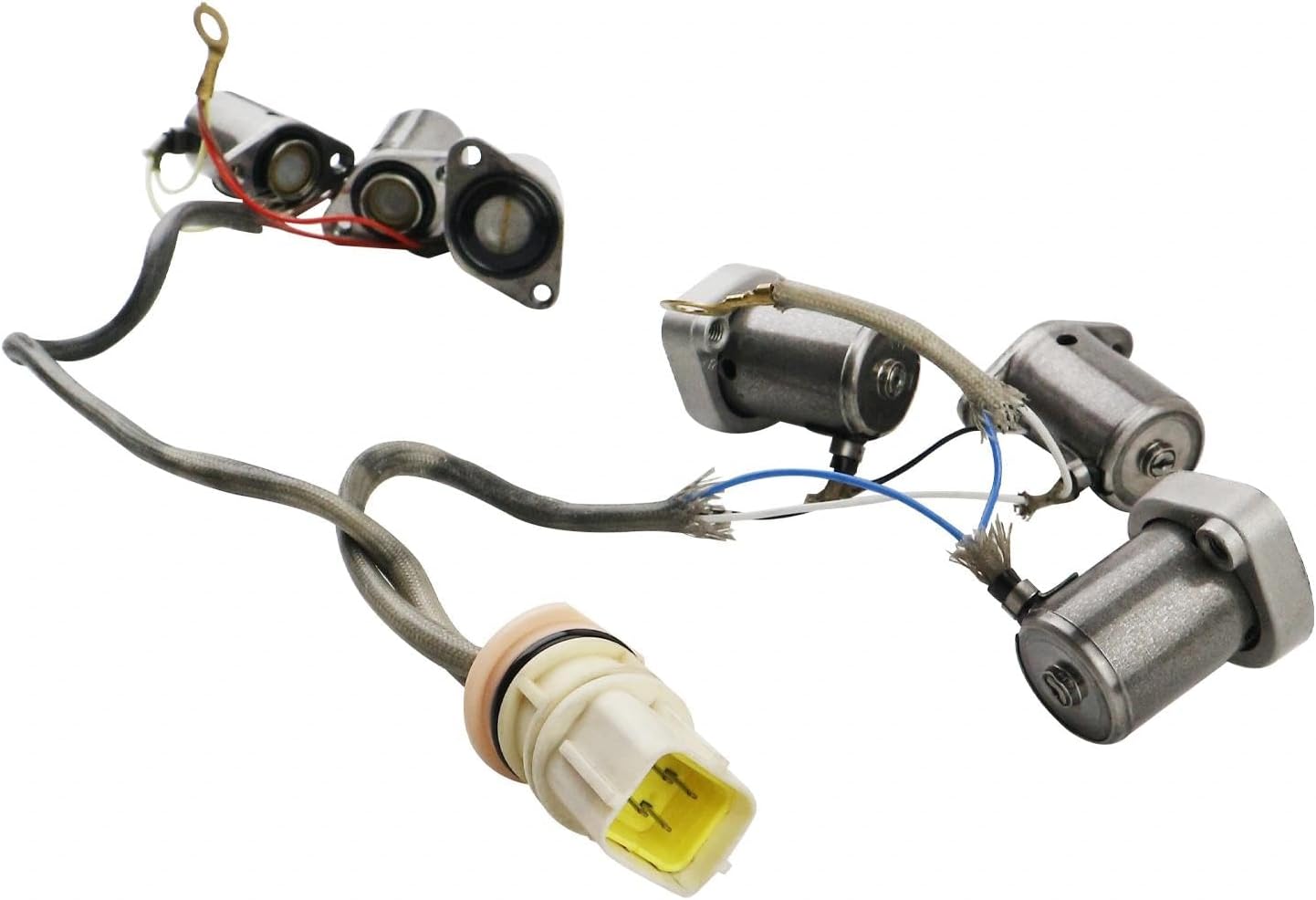 Transmission Solenoid Valve Kit Compatible with Kia Rio Rio5 Hyundai Accent Tiburon Elantra Replaces 46313-22700 4631322700