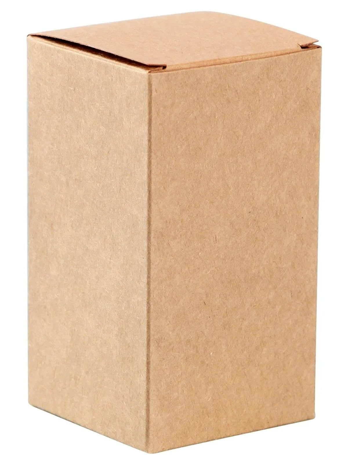 Scatole di Carta Kraft per Rossetti Scatola di imballaggio in cartone carta Kraft fai-da-te da 50 pezzi
