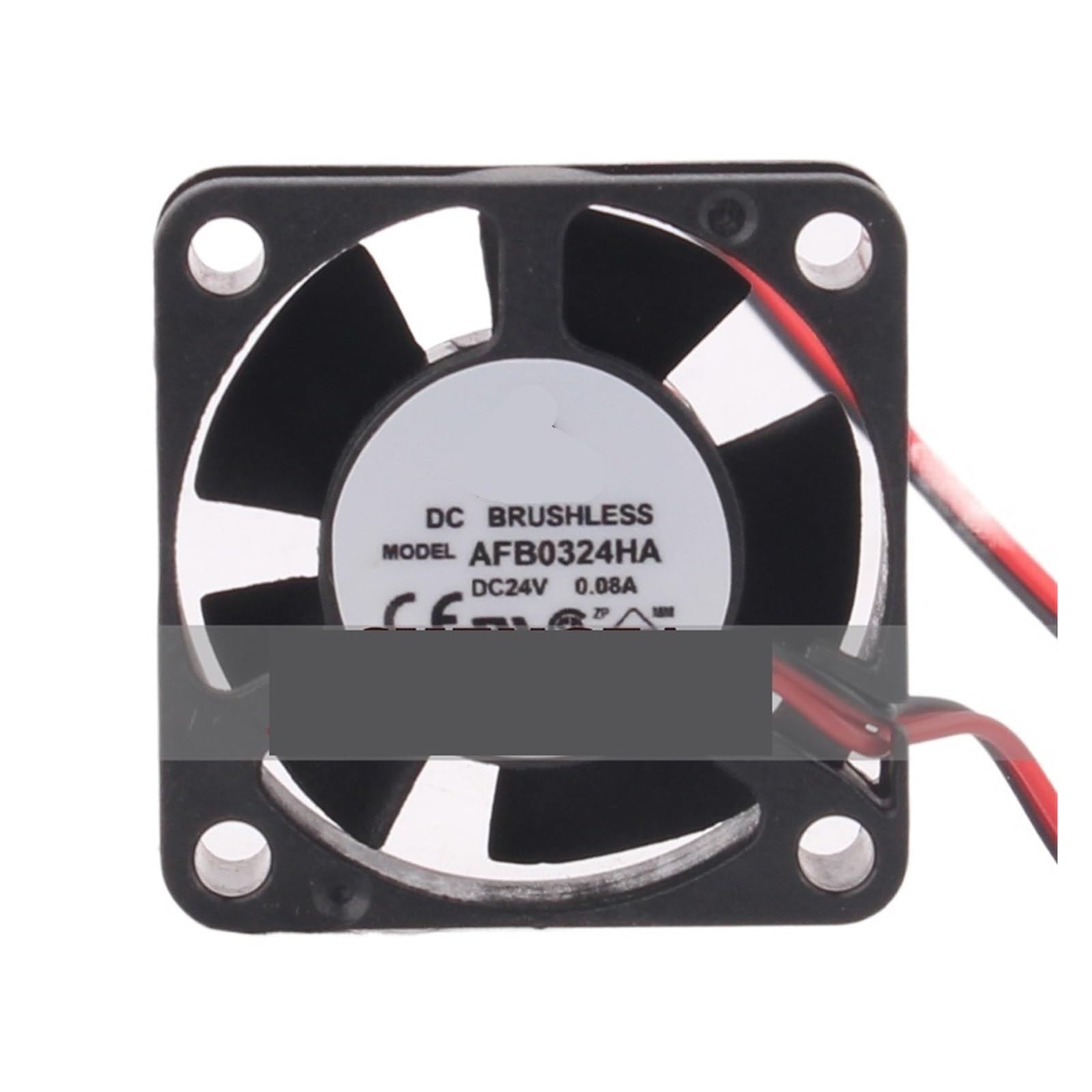 IVEKYKIBC AFB0324HA Fan 30x30x10mm 24V 0.08A 3CM 3010 2-Wire Cooling