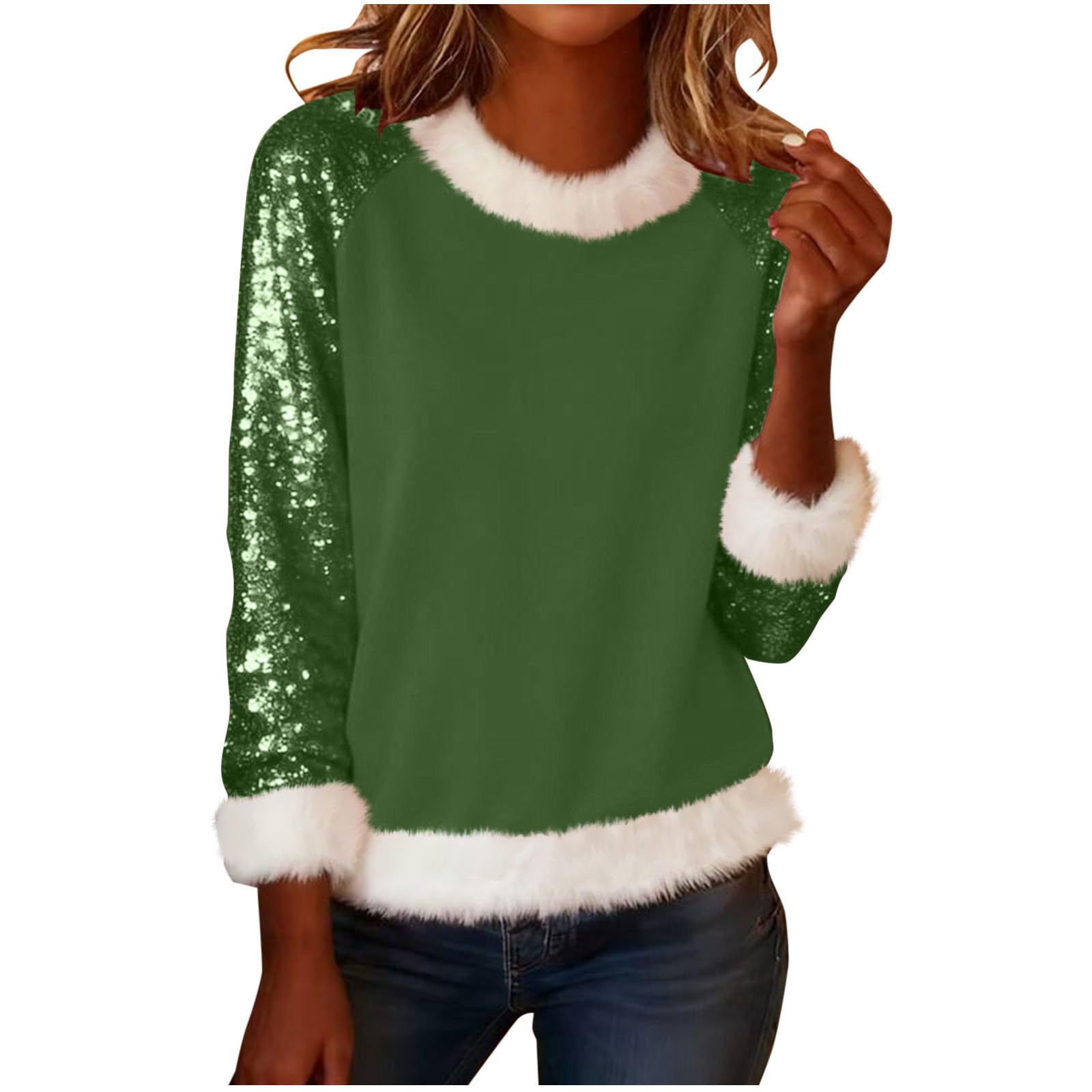 Locker.Ink | The Top Festive Fashion Trends You Need to Know for the Holiday Season Christmas Sequin Top