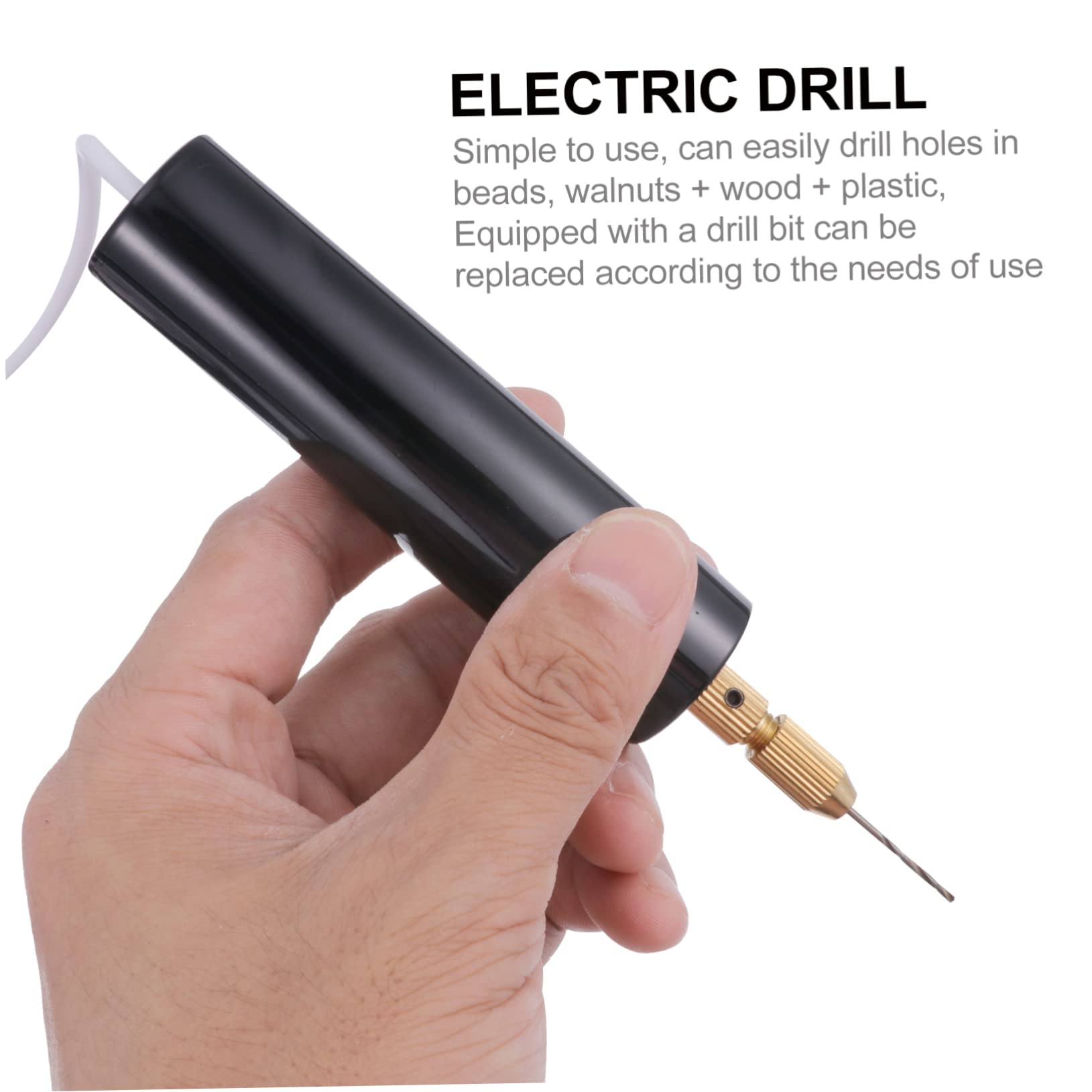 jojofuny 345 Piezas taladro eléctrico herramientas inalámbricas brocas herramienta multifunción joyas taladro manual minitaladro electrico taladros electricos portatiles