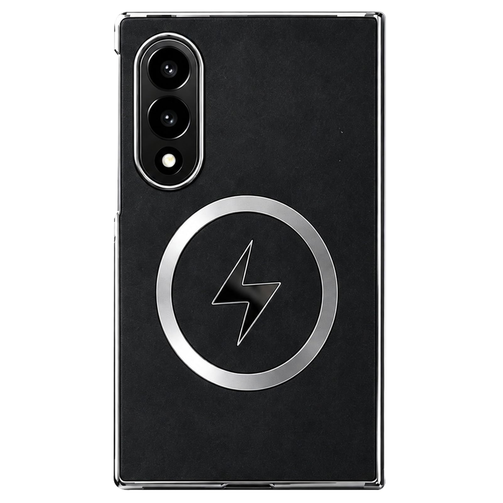 Magnetica Custodia per Samsung Galaxy Z Fold 8, Sottile e Leggera,Nero,Fold 8