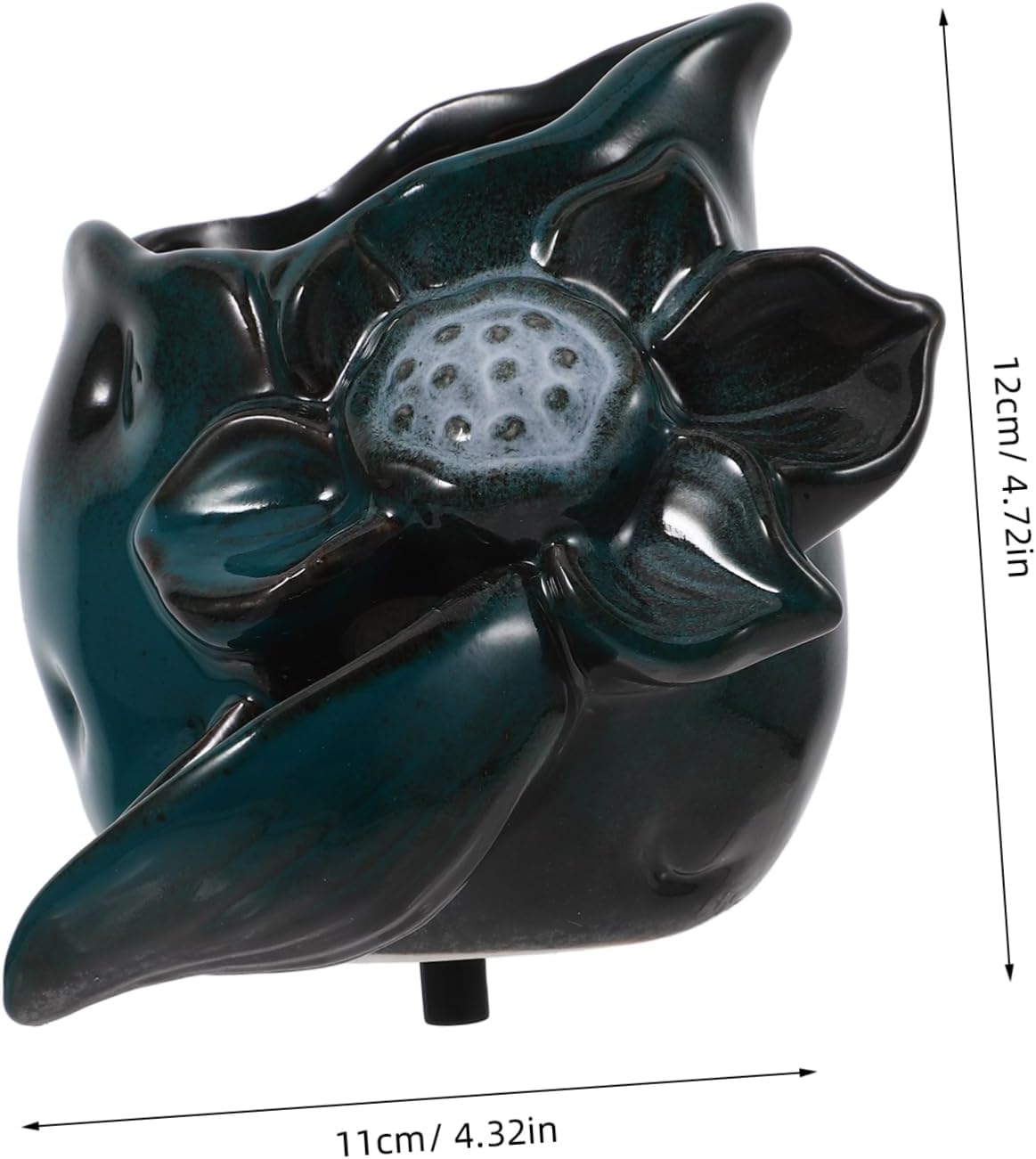 Happyyami Garden Water Feature Accessory Replacement Fountain Spout Ceramic Design