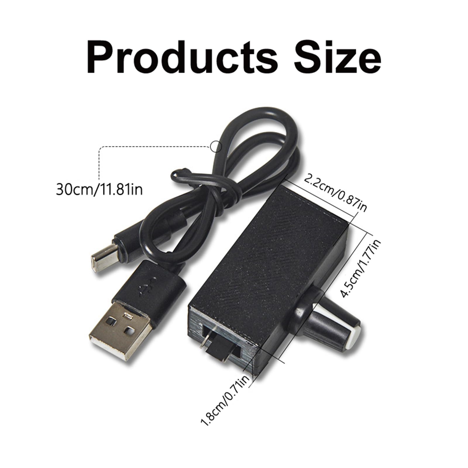 Efficiente uscita controller ventola USB, 5 adattatori di alimentazione regolabili da 12 V per connettori ventola di raffreddamento a 4 pin splitter