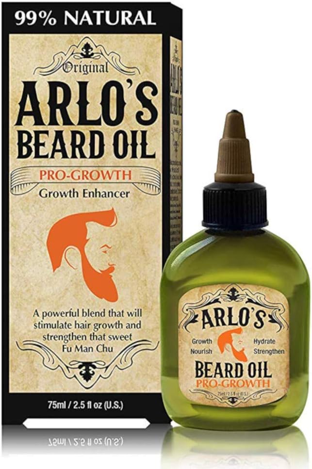 Arlo Alro's Beard Oil Pro-Growth 2.5 Oz, 2.5 ounces