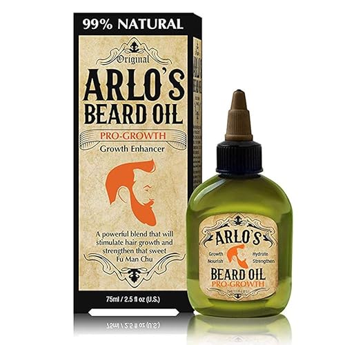 Arlo's Aceite para barba - Pro Growth 2.5 onzas (paquete de 6)