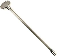 Vista 4 de Midwest Hearth - Llave de válvula universal para fogones y chimeneas de gas, cromado pulido