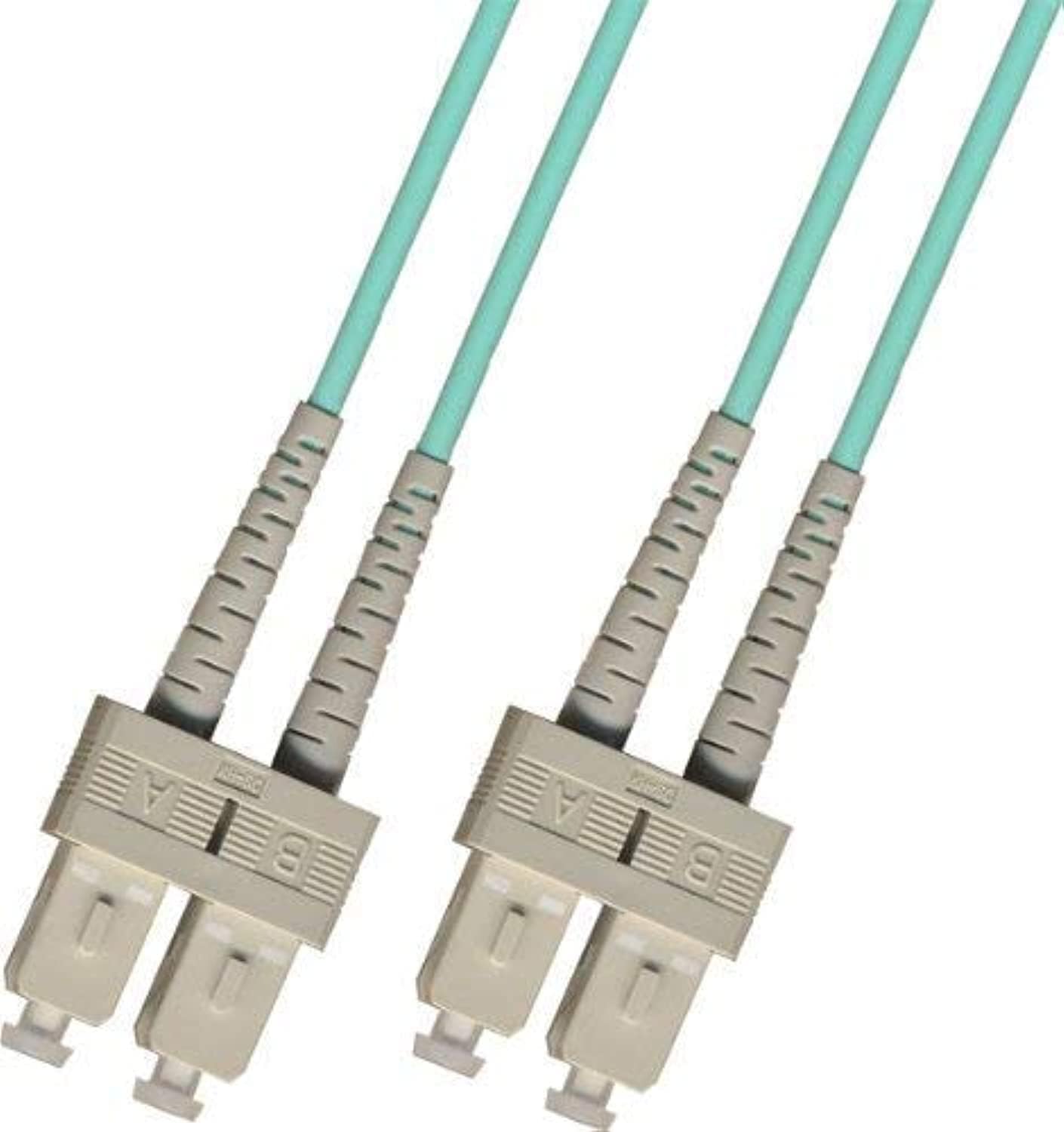 DKURVE FiberCables OM3 SC TO SC Fiber Patch Cable Multimode (5M)
