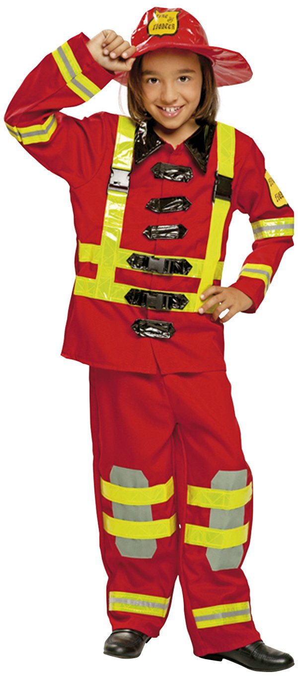 – Fireman Costume (viving Costumes) 10-12 años