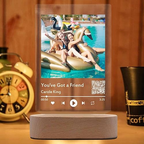 Miniatura 4 de Placa personalizada con la mejor placa privada, panel de fotos de amistad especial, cumpleaños, aniversario, graduación, fiesta, decoración del hogar