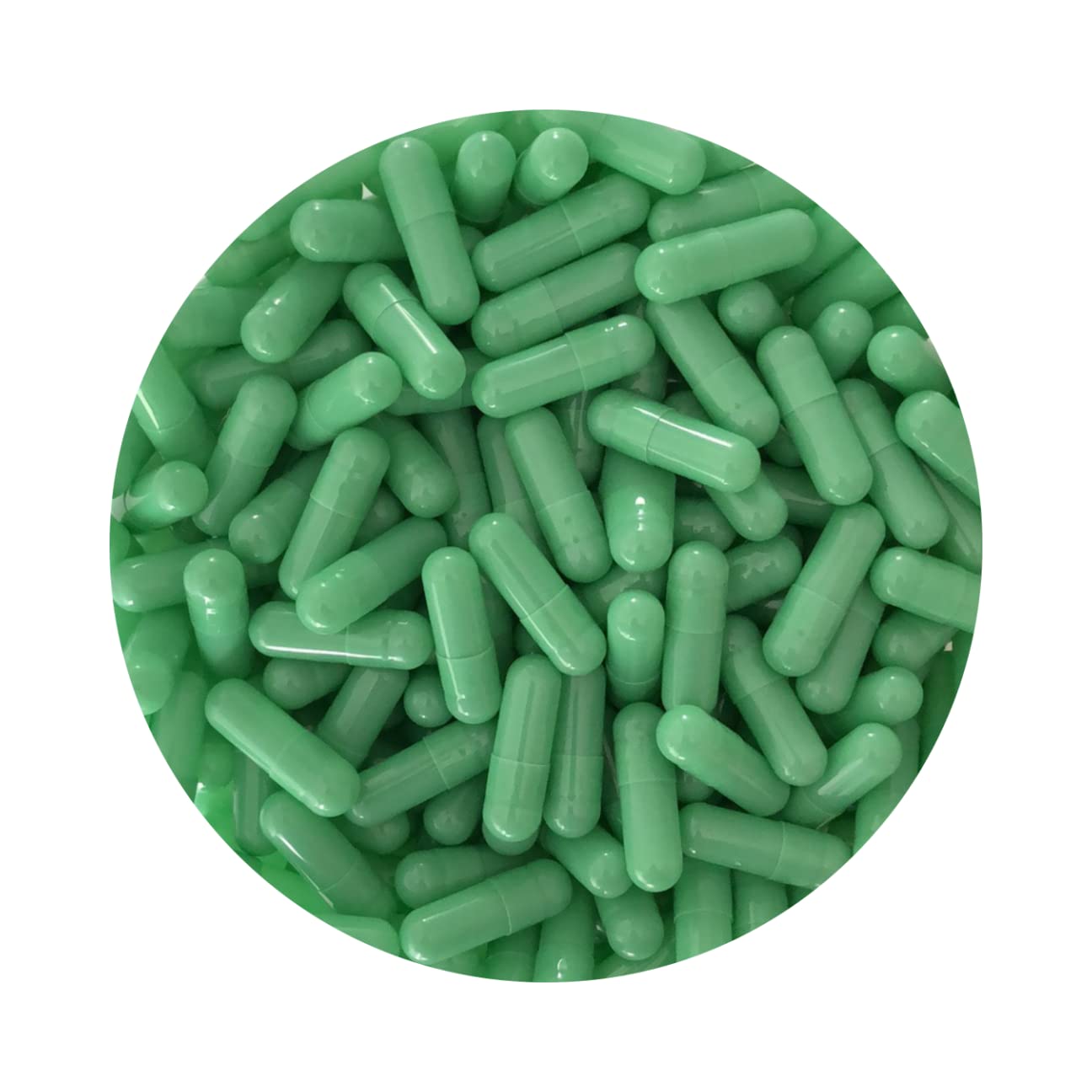 DR T&T Size0 Size 0 Gelatine Gelatin Capsule Light Green (1000 - View #7