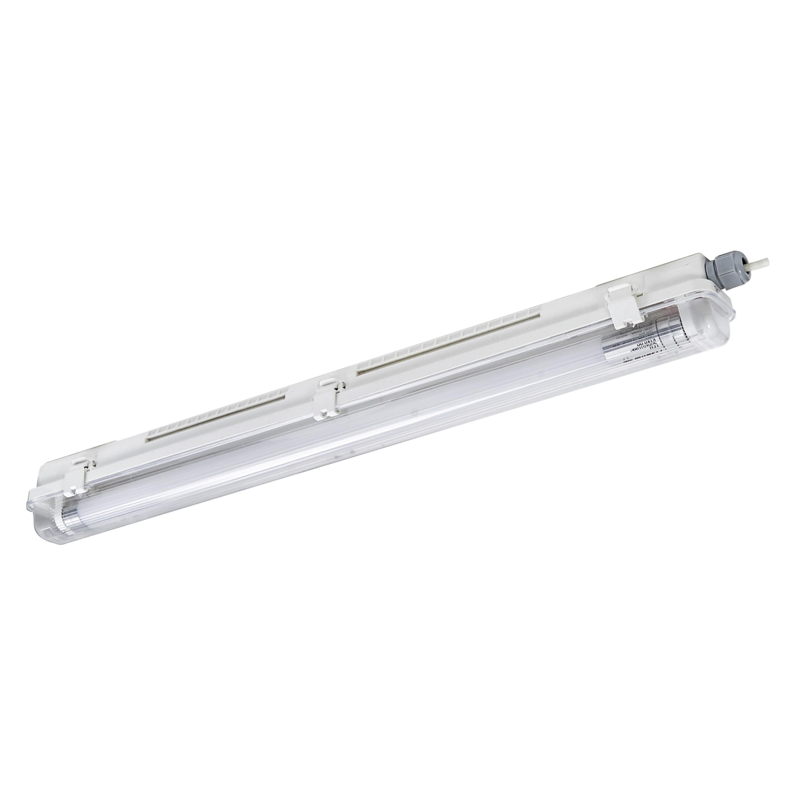 OSRAM Submarine Nature Loop Waterproof luminaire with LED Tube, White, 7W, 800lm, Cool White, dustproof and Water Jet, 40,000 h, Energy efficient, Daylight Capture, Light Sensor