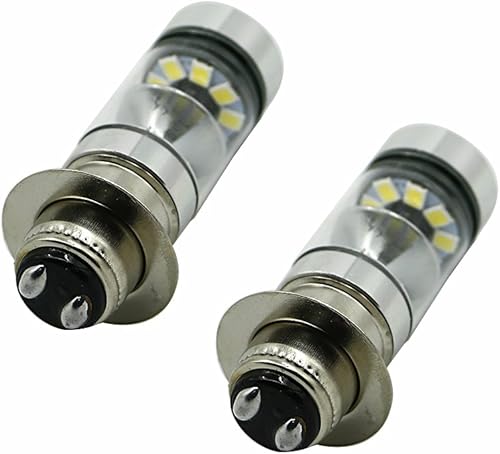 Miniatura 3 de motoparty Para Kawasaki Bayou 220 300 KFX 400 KLX 250R 300 Lakota Prairie 360 400 100W blanco de alta potencia H6 (2PCS)