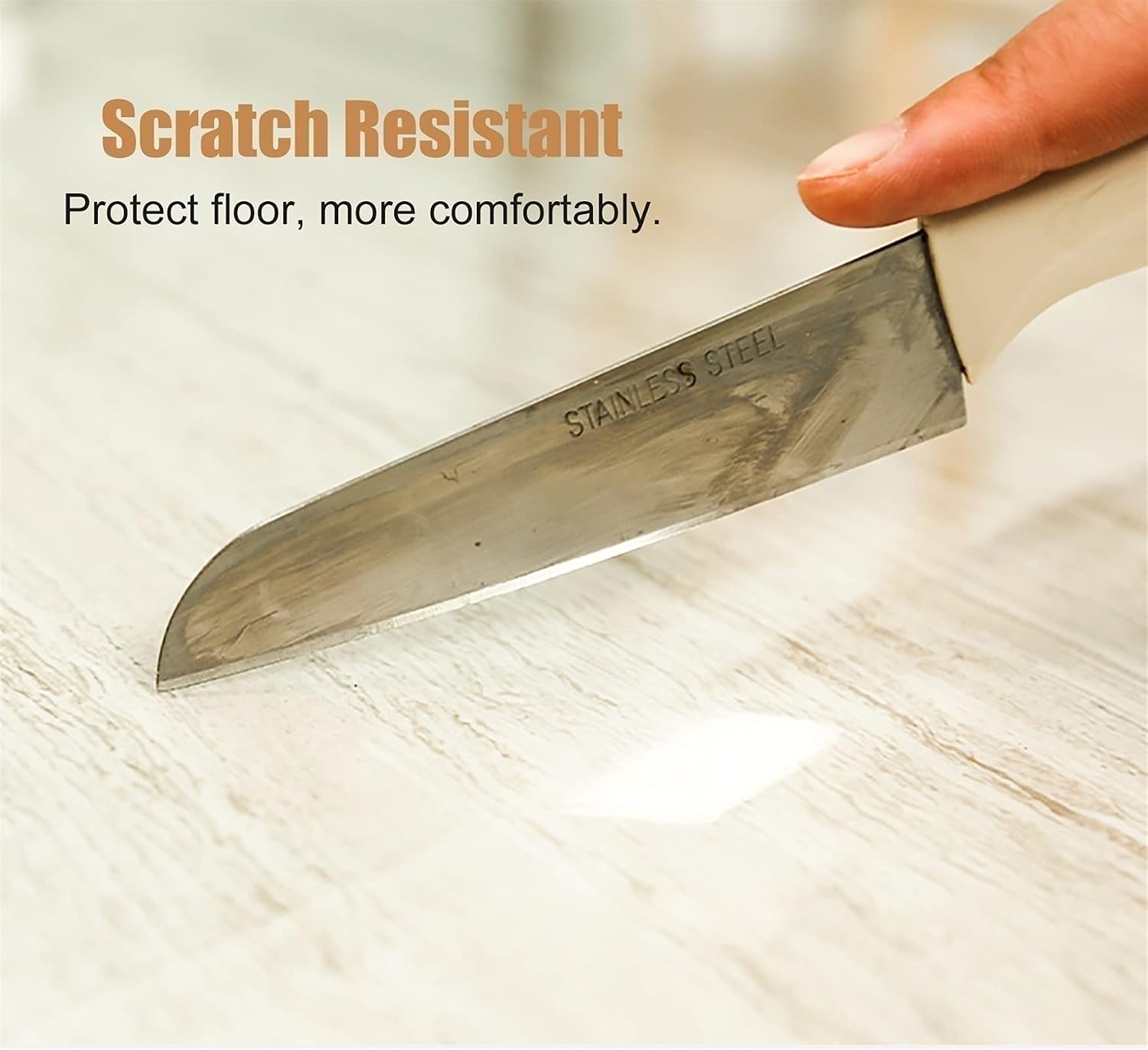Waterproof Transparent Plastic Area Rug Protector for Hardwood Floor/Carpet Heavy Duty Clear Rug Runners for Foyer/Runner/Doormat Easy to Clean (Size : 0.8x2.5m/2.6x8.2ft) ( 0.6x4.5m/2x14.7ft
